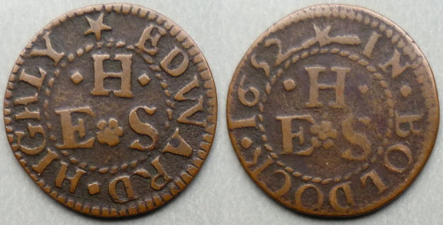 Baldock, Edward Highly 1652 farthing N2099